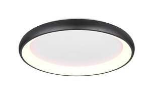 Plafonnier LED Trio Cardona 649617531 - 59 W dimmable - noir mat