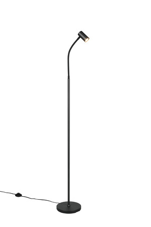 Lampadaire TARYN 1 Lumière - Noir Mat et Flexible