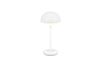 Lampe portable rechargeable ELLIOT blanc mat