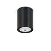 Plafonnier cylindrique extérieur AGO UP noir anodisé