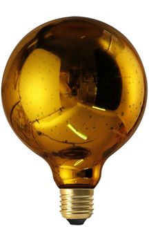Ampoule Globe 125mm Cosmos doré 4W E27 Girard Sudron