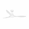 Ventilateur blanc de Plafond POLARIS– Silencieux,  LED et Réversible 