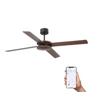 Ventilateur de Plafond POLEA Connecté : Silencieux, Économique et Compatible Alexa/Google