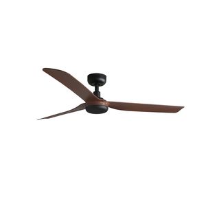 Ventilateur de Plafond PUNT Noir/noyer – Silence, Économie et Confort Toute l’Année