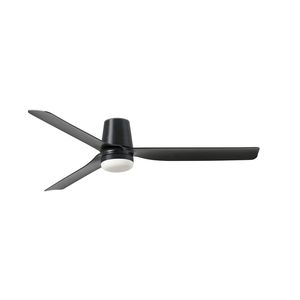 Ventilateur de plafond noir PUNT TUB – Silencieux, lumineux et efficace