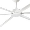 Ventilateur de plafond Rotterdam 20 XL blanc avec Led et  télécommande