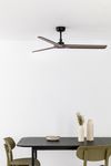 Ventilateur de Plafond HEYWOOD L – Faro – Bois Foncé, DC Silencieux, app TUYA et Télécommande