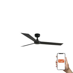 Ventilateur de plafond CRUISER L noir mat app TUYA et télécommande