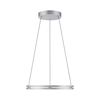 Lustre cercle monte et baisse motorisé PURE-e-LOOP finition Aluminium avec télécommande