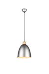 Suspension cloche nickel antique JAGGER de TrioLighting