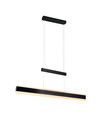 Suspension ARCOLA LED Noir Mat L97-152cm Étirable Tactile - 331210332