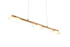MERTON – Suspension LED doré mat 3x9W réf. 343610308
