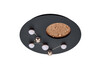 Plafonnier LED TRIO ZODIAC 644810132 - 50 cm, Noir mat, CCT et SwitchDimmer