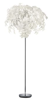 Lampadaire feuilles blanches LEAVY de Triolighting