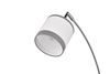 Lampadaire DAVOS chrome et blanc avec 3 abat-jour de TrioLighting