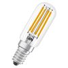 Tube clair filament LED 6.5W 827 E14 Ledvance/Osram