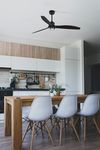 JUST FAN – Ventilateur plafond design industriel avec LED 16W