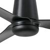 Ventilateur de plafond PUNT TUB noir – Silencieux, connecté et performant