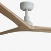 Ventilateur de plafond KLIM L blanc/chêne connecté WIZ+télécommande