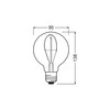 Vintage 1906 Globe 10 LED – 3,4 W E27 – 1800 K – ID 4058075760950