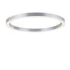 Anneau rond LED finition Aluminium avec télécommande