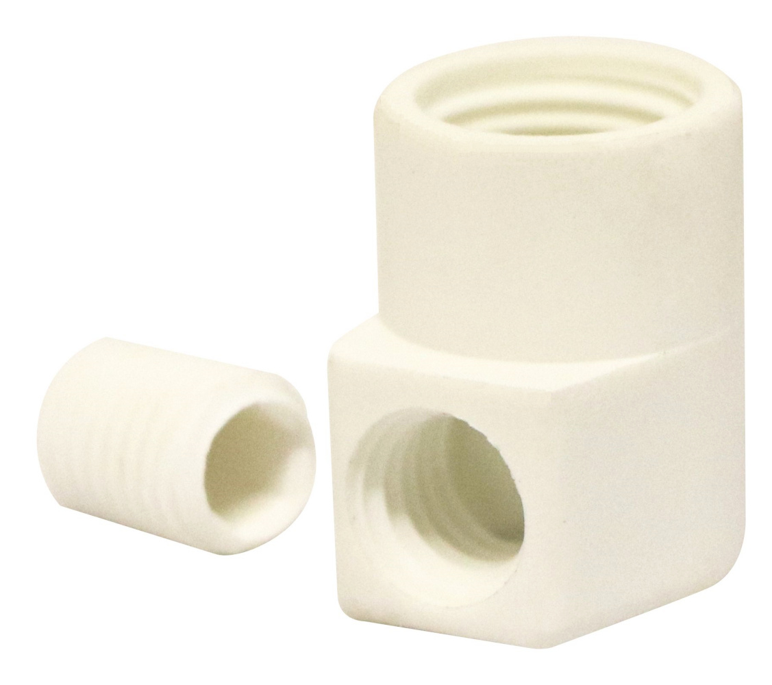 Serre câble adhesif Blanc 14mm