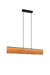 Suspension LED TRIO KALEA 355510130 en métal et bois naturel