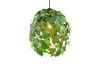 Suspension LEAVY Noir Mat Feuilles Vertes 1 Lumière E27 - R10461915