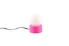 Lampe tactile COUNTESS  Verre et métal Rose/blanc 6w max.