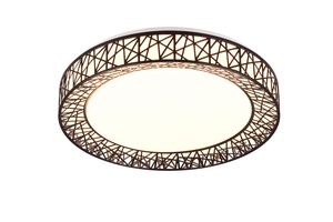 Plafonnier LED CLUSTER avec télécommande  Plastique Noir  40W