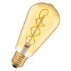 Vintage 1906 EDISON ambre filament LED 4W E27 Ledvance/Osram