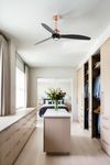 JUST FAN – Ventilateur plafond industriel design avec moteur DC silencieux et télécommande