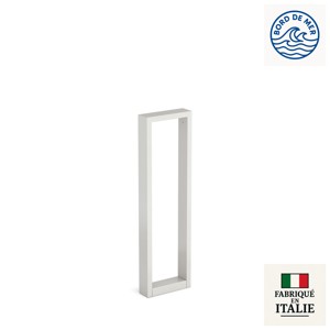 Borne rectangulaire profil aluminium IP66 ARKE 700 en gris RAL7044
