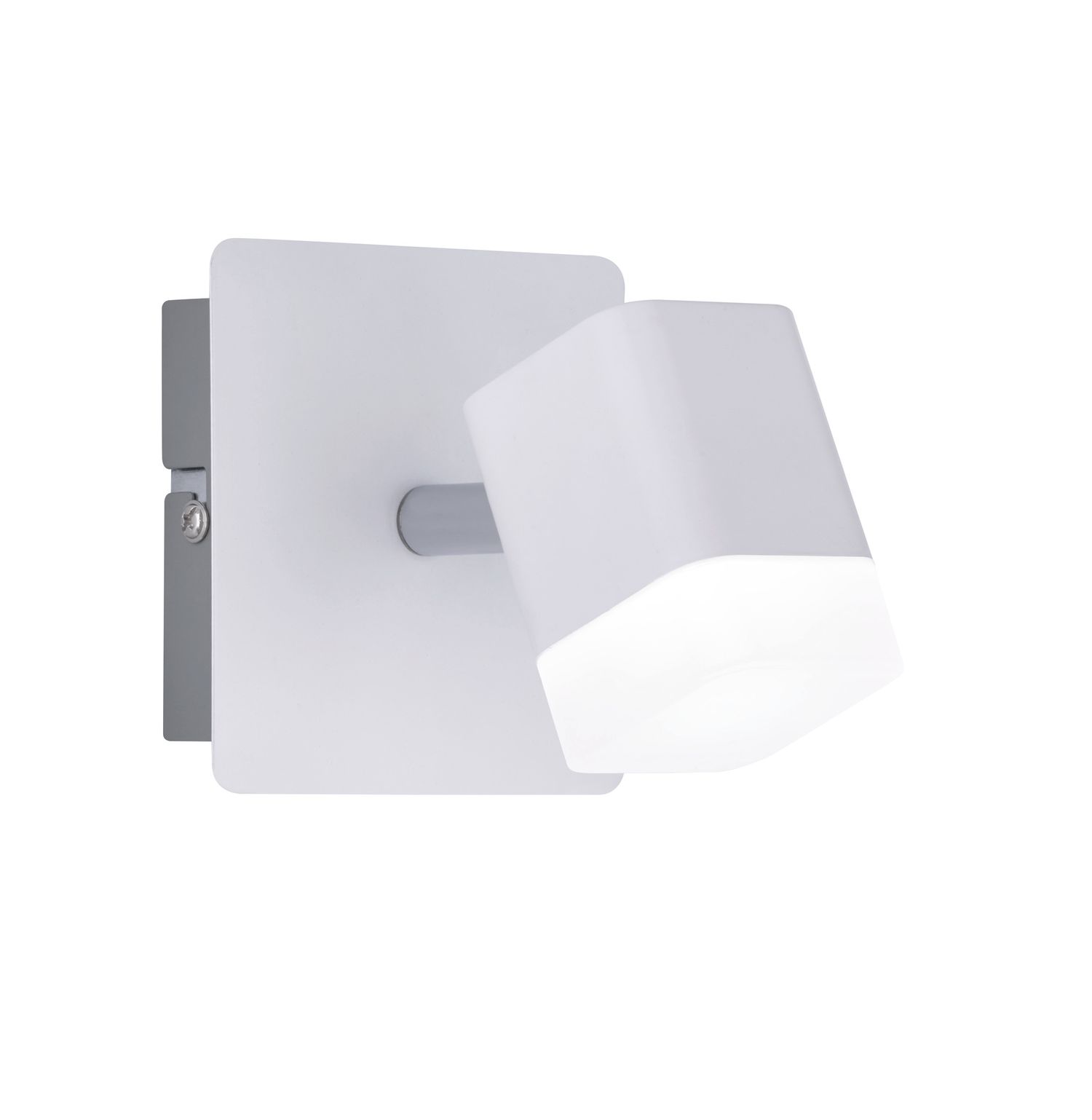 Spot blanc mat carré Led 4W ROUBAIX