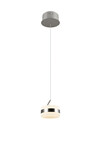 Suspension LED Dios Nickel Mat/Blanc CCT LiftMe - Trio Lighting 331410107