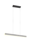 Suspension Trio Helios 343310305 - LED 48 W dimmable - aluminium brossé
