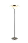 Lampadaire LED TRIO DIOS 431410107 – 21 W, variateur tactile, anneau lumineux