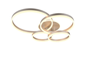 Plafonnier Drake Nickel Mat