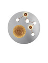 Plafonnier LED TRIO ZODIAC 644810107 - 50 cm, Nickel Mat, CCT et SwitchDimmer