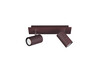Réglette MARLEY Marron Rouille 2L - 802400224