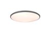 Plafonnier Led grand cercle couleur titane LIMBUS TrioLighting