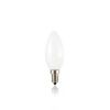 Ampoule flamme opale LED 4W E14 3000°K lumière chaude