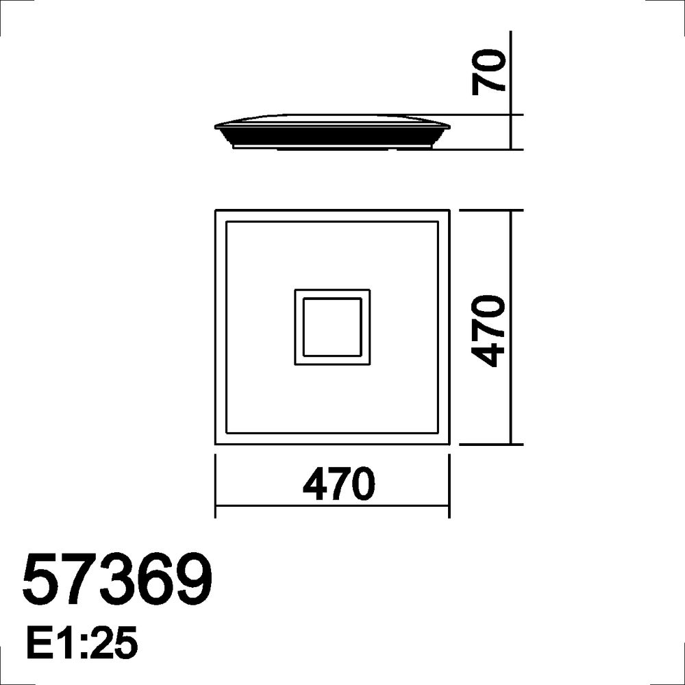 Plafonnier salle de bain LED CCT Asli - M.D.C.