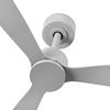 AMELIA ventilateur plafond design gris – connecté WIZ, télécommande, 6 vitesses, pour pièces 17–28 m²