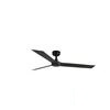 Ventilateur de plafond CRUISER L noir mat et télécommande