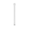 Plafonnier tube cylindre LOOK  finition Blanc mat 