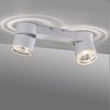 Barre 2 spots orientables PURE-NOLA finition Blanc mat Switchmo