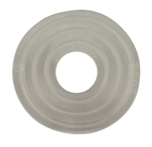 Rondelle PVC souple transparent 22mm tr10.5mm