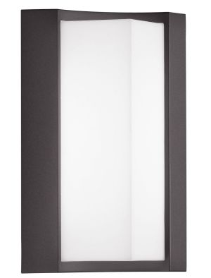 Applique extérieure de jardin à LED SUEZ anthracite IP54