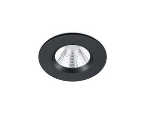 Spot rond encastré ZENIA noir mat IP65